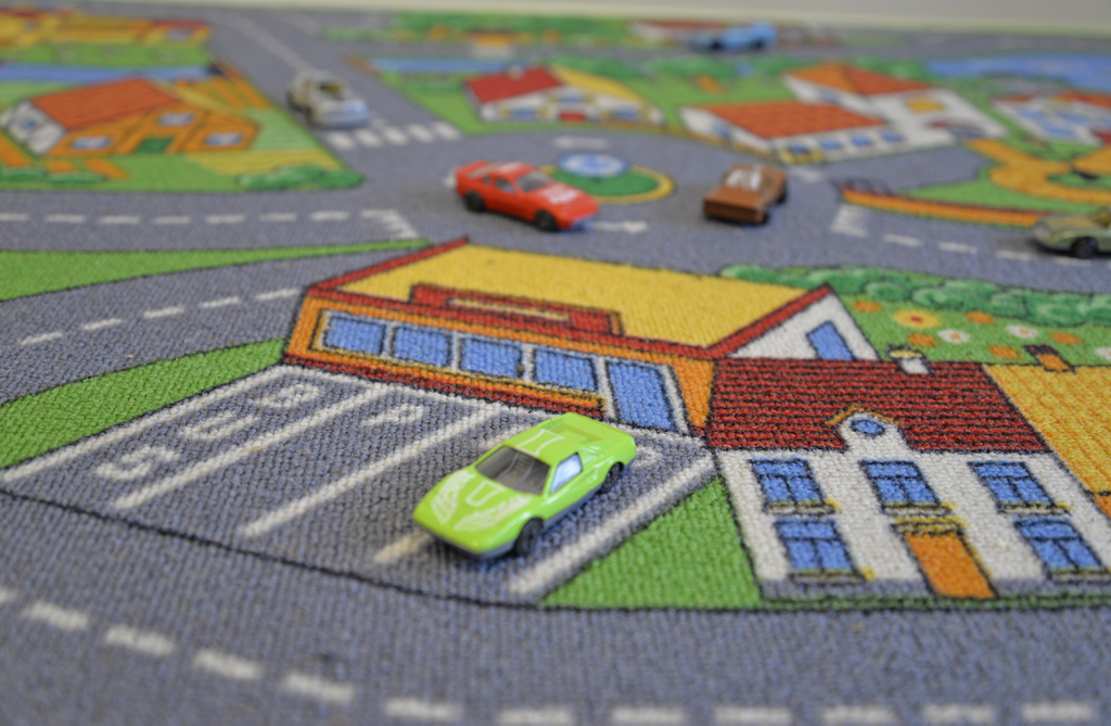 Spielteppich zum Einsatz in der Psychotherapie für Kinder