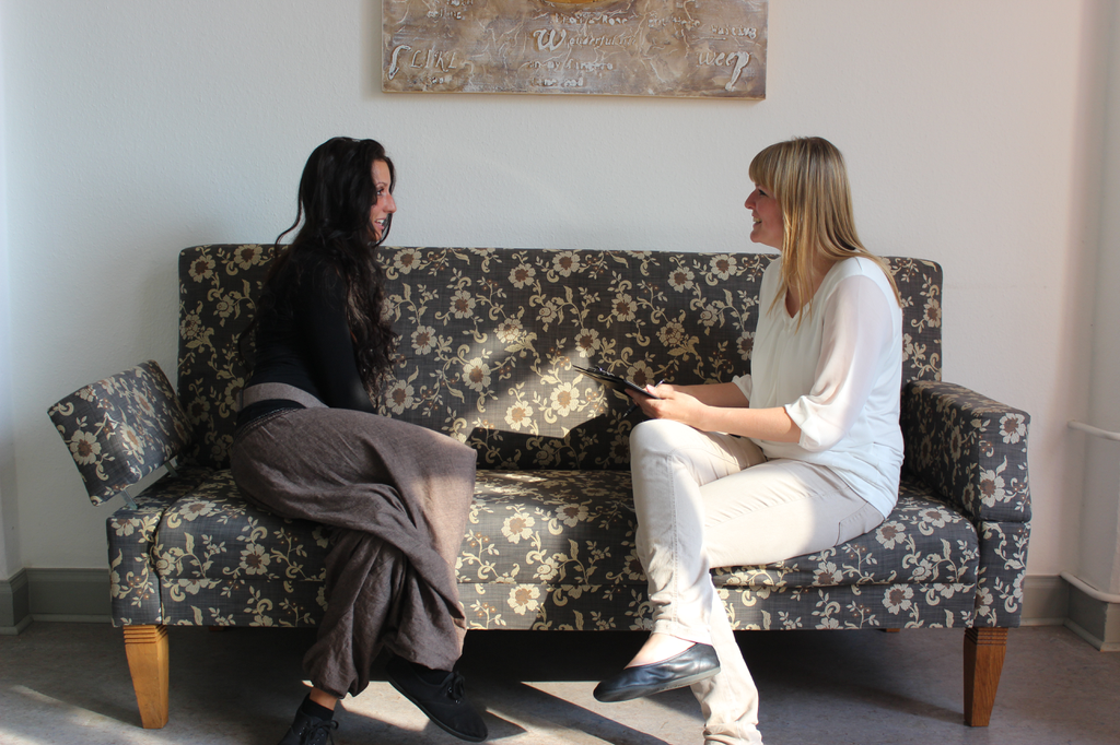 Therapiegespräch mit Jugendlicher